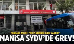 Manisa Sosyal Yardımlaşma’da grev… Çalışanlar iş bıraktı