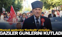 Manisa’da 19 Eylül Gaziler Günü törenlerle kutlandı… Gazilerden ‘Kardeşlik’ yürüyüşü!