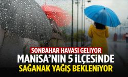 Manisa’da 5 ilçeye sağanak uyarısı! Tarih verildi…