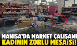 Manisa’da market çalışanlarının zor mesaisi vatandaşı isyan ettirdi