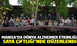 Manisa’da dünya alzheimer etkinliği Saya Çiftliği’nde düzenlendi