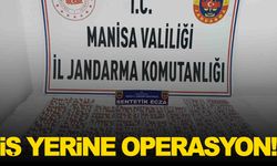 Manisa’da iş yerinde 1067 adet sentetik ecza hap ele geçirildi