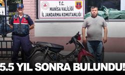 Manisa’da kaybolan motosiklet 5.5 yıl sonra bulundu!