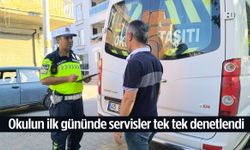 Manisa’da okulun ilk gününde servisler mercek altında