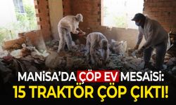 Manisa’da şaşkına çeviren olay: 15 traktör çöp çıktı