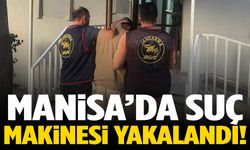 Manisa’da suç makinesi yakayı ele verdi!