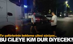 Manisa’da tır şoförleri isyanda… Saatlerce bekliyorlar