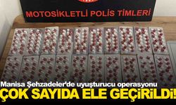 Manisa'da uyuşturucu hapla yakalanan 2 şüpheli gözaltına alındı