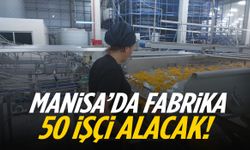 Salihli'de fabrika 50 kişiye iş kapısı açıyor!