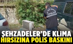 Şehzadeler’de çaldığı klimayı satarken polise yakalandı