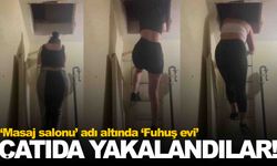 Masaj salonuna fuhuş baskını… Gizli geçitten çatıya kaçmaya çalıştılar