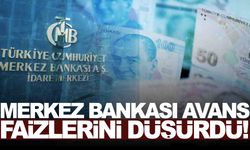 Merkez Bankası avans faizlerini düşürdü!