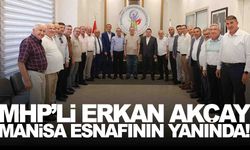 MHP’li Akçay esnafın yanında… Esnafın sorunları ile çözüm önerileri görüşüldü