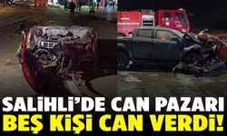 Salihli’de can pazarı! Ölü ve yaralılar var!