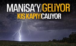 Montları çıkarın! Manisa'da kış kapıyı çalıyor!