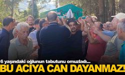Öğretmen babanın en ağır yükü… Oğlunun tabutunu bırakamadı!