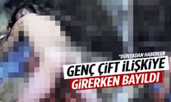 Plajda skandal anlar! Genç çift ilişkiye girerken bayıldı…