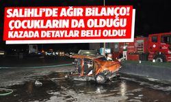 Salihli’de katliam gibi kaza! Bir aile yok oldu