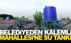 Şehzadeler Belediyesi’nden Kalemli Mahallesi’ne su tankı