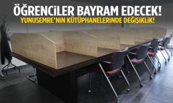 Sınavlara hazırlanan öğrenciler dikkat! Yunusemre’nin kütüphanelerinde değişiklik…