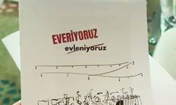 Davetiyenin yanında “Bekarlar Kitapçığı” dağıtıldı!