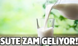 Süt fiyatlarına zam geliyor!