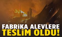 Uşak’ta tekstil fabrikasında yangın: 2 yaralı