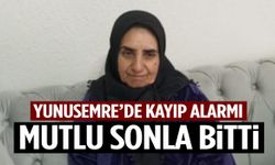 Yunusemre’de kaybolan alzheimer hastası kadından güzel haber!