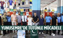 Yunusemre’de tütünle mücadele! Zararları anlatıldı