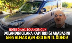 1 milyonluk aracını dolandırıcılara kaptırdı… Geri alabilmek için 480 bin TL ödedi!