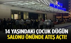 14 yaşındaki çocuk düğün salonu önünde ateş açtı! Yaralılar var…