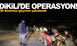 İzmir Dikili’de 30 düzensiz göçmen yakalandı: Aralarında 13 çocuk bulunuyor