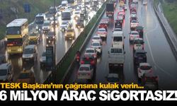 Türkiye’de 6 milyon araç sigortasız!