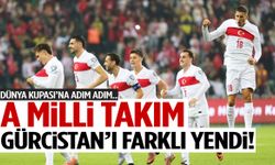 A Milli Takım Gürcistan’ı farklı yendi!