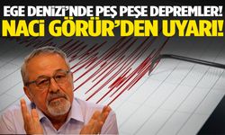 Ege Denizi’nde peş peşe depremler! Naci Görür’den uyarı!