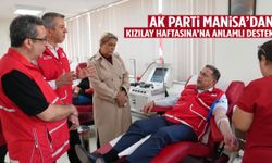 AK Parti Manisa’dan Kızılay Haftası’na anlamlı destek
