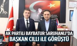 AK Partili Baybatur’dan Başkan Cıllı’ya ziyaret