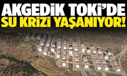 Akgedik TOKİ sakinleri susuz kaldı!
