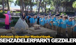 Akhisarlı öğrenciler Şehzadelerpark’ı çok sevdi!