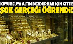 Kuyumcuya altın bozdurmak için gitti şok gerçeği öğrendi!