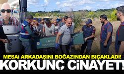 Antalya’da korkunç cinayet… Boğazından bıçaklayarak öldürdü!
