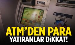 ATM’den para yatıranlar dikkat! Yanlış işlem başınızı ağrıtabilir