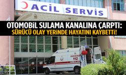 Aydın’da korkunç kaza… Otomobil sulama kanalına çarptı: 1 ölü