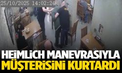 Lokanta sahibi Heimlich manevrasıyla müşterisini kurtardı