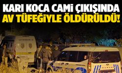 Cami çıkışı çifte cinayet! Karı koca evlerinin önünde vuruldu