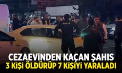 Cezaevinden Kaçtı! 3 Kişiyi Öldürdü, 2'si Polis 7 Kişiyi Yaraladı