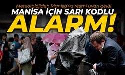 Çiseleme bitti... Kuvvetli yağışlar Manisa'ya giriş yapıyor!