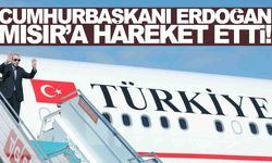 Cumhurbaşkanı Erdoğan Mısır’a gitti… Önemli temaslarda bulunacak!