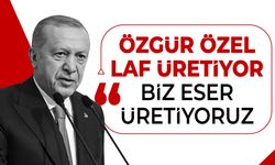 Cumhurbaşkanı Erdoğan'dan Özgür Özel'e taş