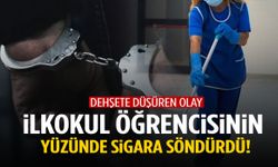 Dehşete düşüren olay! İlkokul öğrencisinin yüzünde sigara söndürdü
